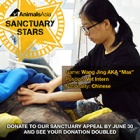 SANCTUARY STARS: How a tutor’s T-shirt changed a young Chinese vet’s life forever